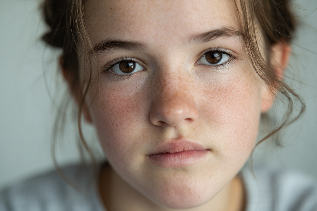 A close-up shot of a girl | Source: Midjourney