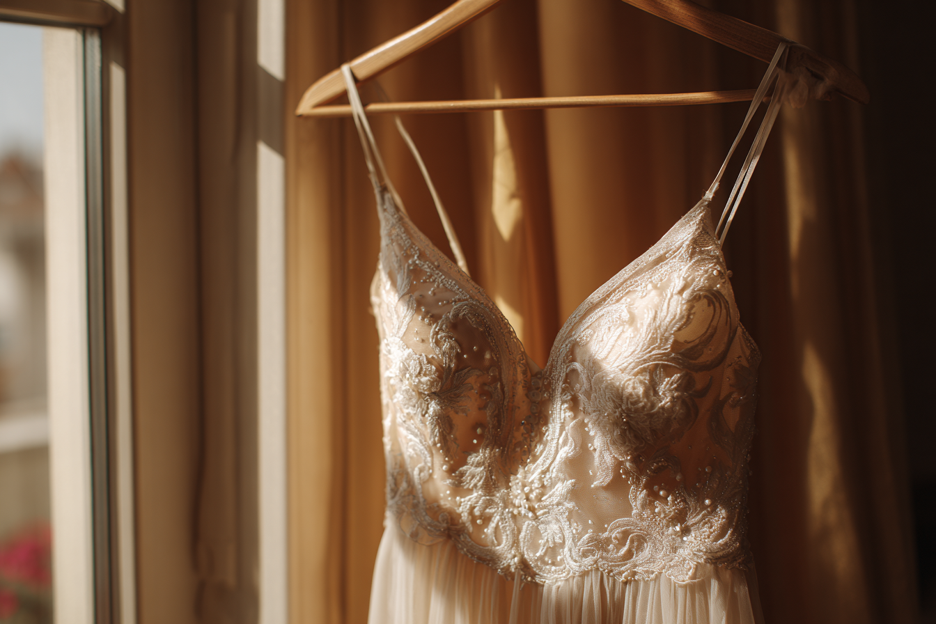 A wedding dress | Source: Midjourney