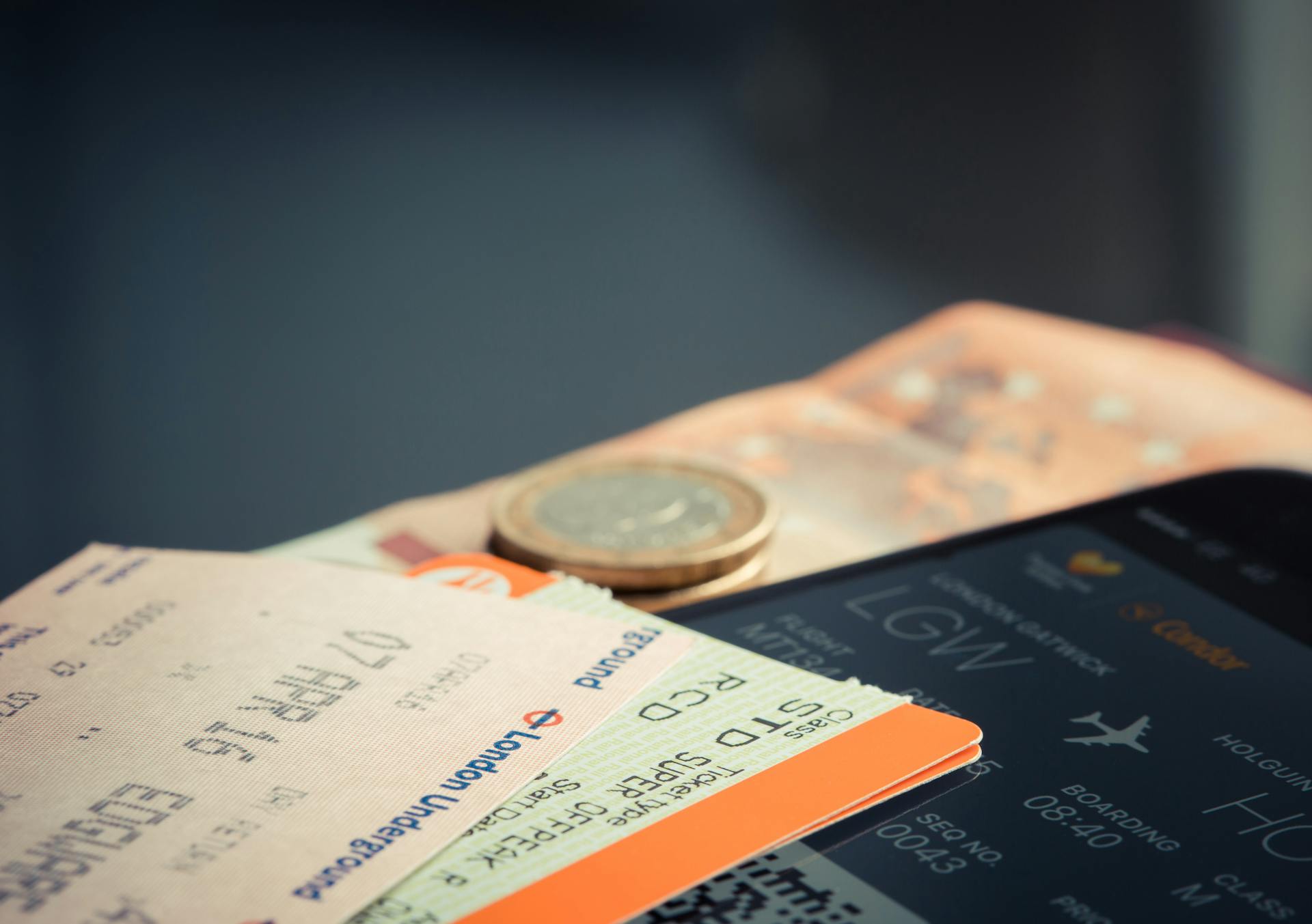 Flight tickets | Source: Pexels
